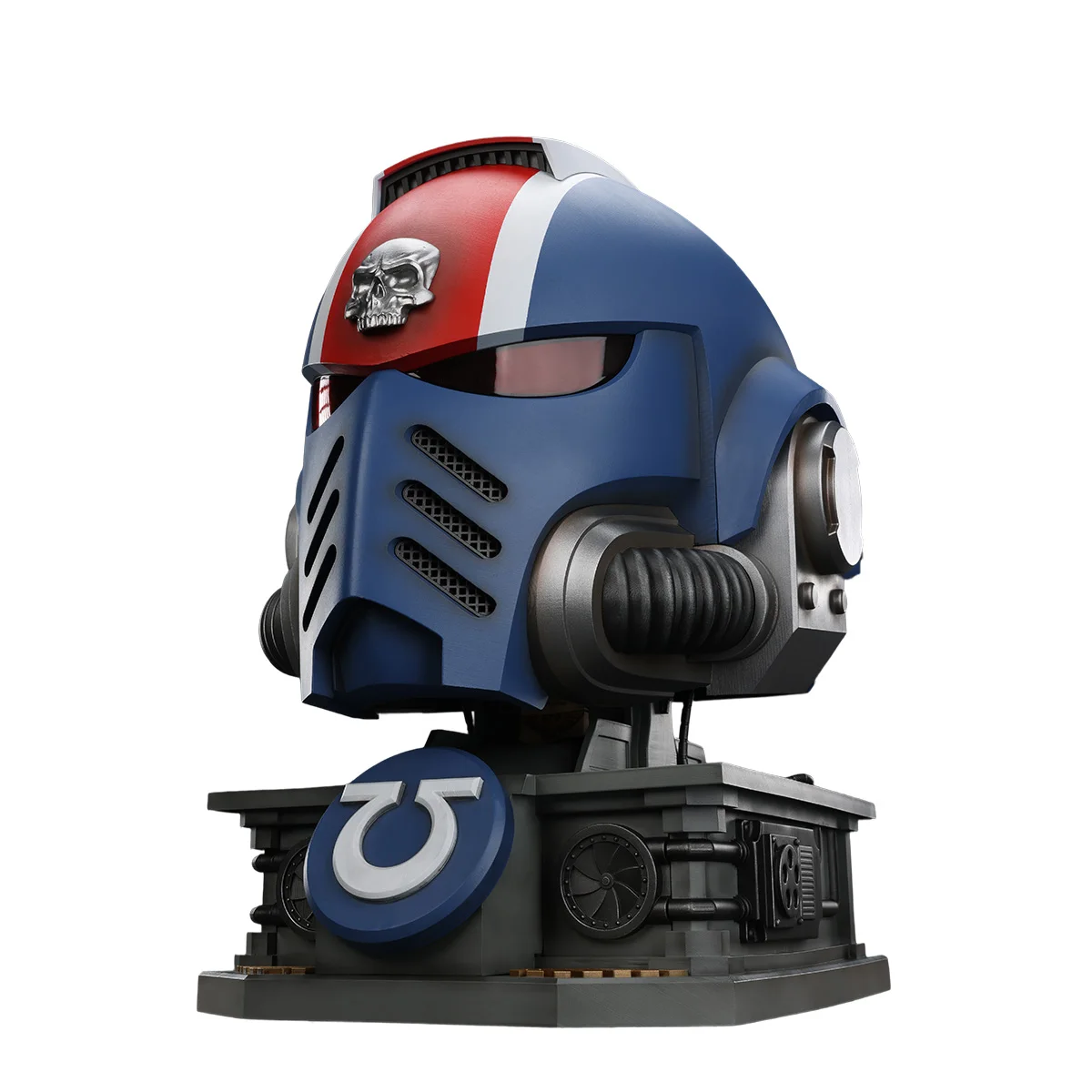 

JOYTOY Warhammer 40K 1/1 Scale MKX Helmet with Display Stand Extreme Warrior Adjutant Model Toy Gift for Kids Collection
