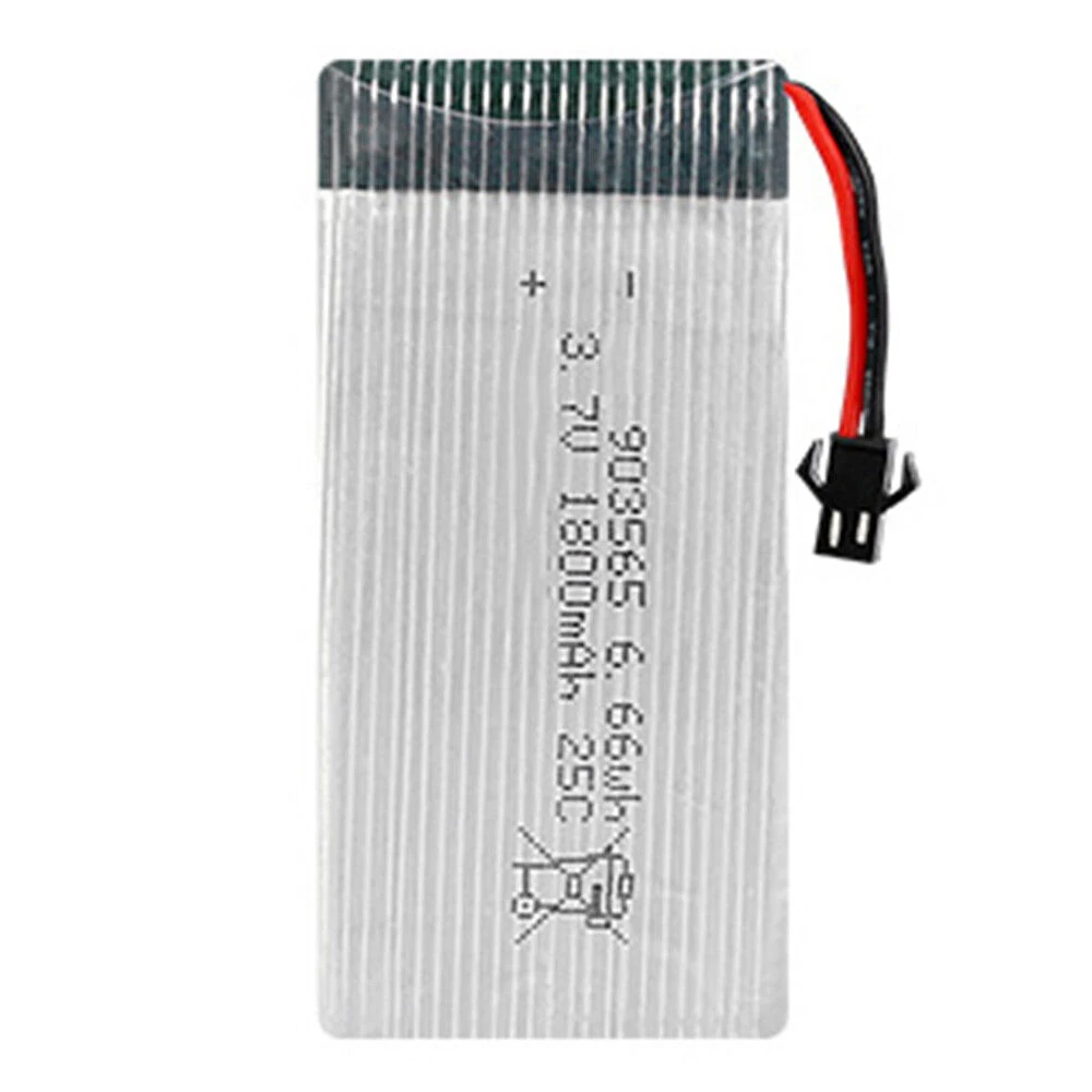 Rechargeable 3.7V 903565 20C 1800Mah Li-Polymer Li Battery For Mirco Helicopter Photography Drones Acing Drones FPV Drone