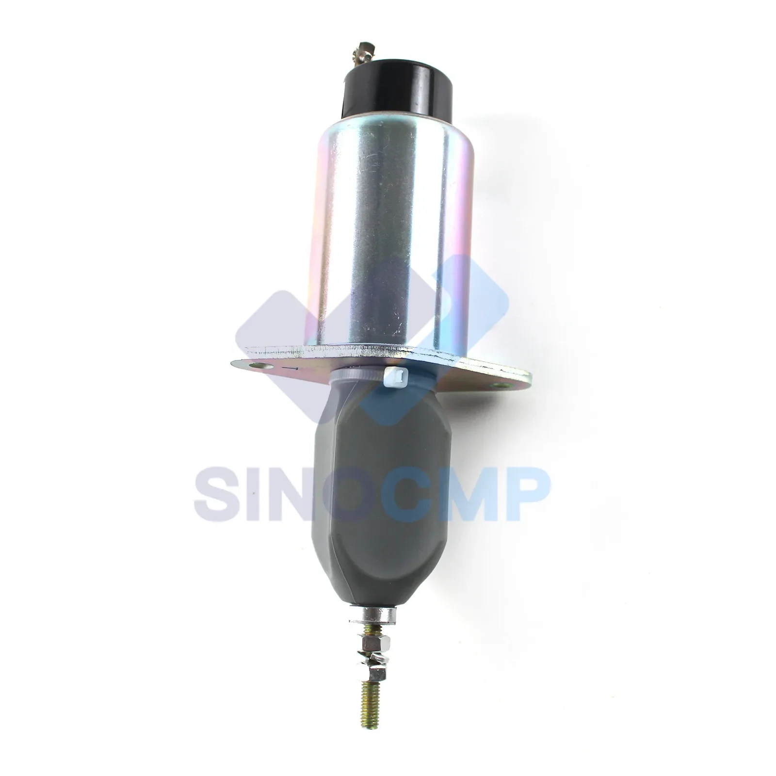 SINOCMP 1PCS Diesel 8.3L Shut Down Solenoid 3906776 SA-3151-24 24V For Cummins 6CTA Excavator