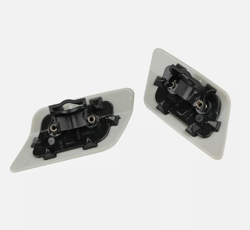 ل BMW E92 E93 2010-2013 سيارة العلوي كشافات غسالة غطاء طائرة رذاذ فوهة غطاء اليسار اليمين 61677253393 61677253394