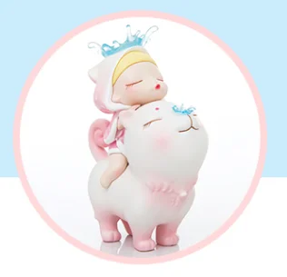 Mystery Box Cute Toys Kemi Life Kemilift White Night Fairy Tale Magic Weather Blind Box Tide Handmade Girl Gifts Home Decoration