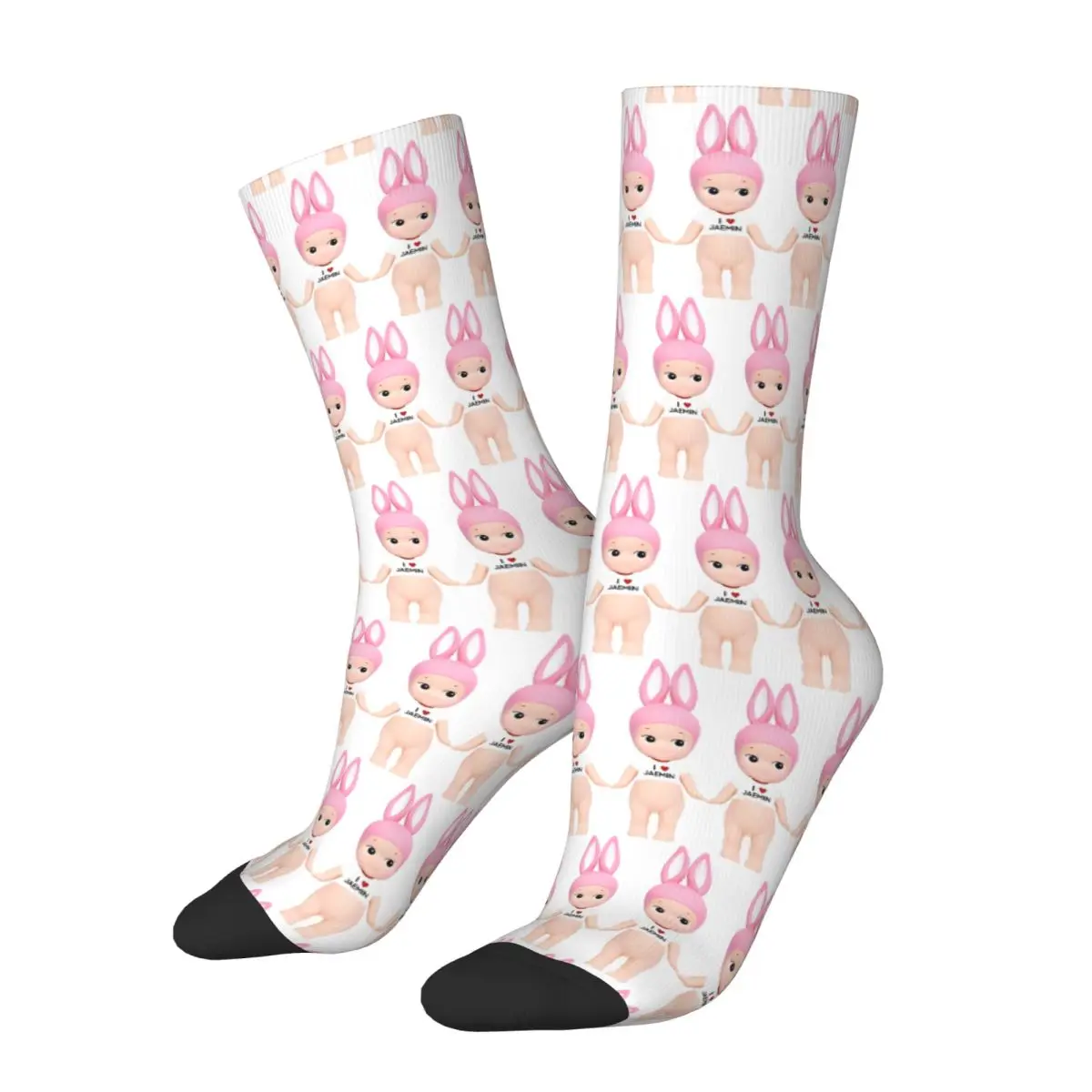 Sonny Angel Socks Fashion Stockings Couple Quality Skateboard Socks Autumn Printed Non Skid Socks