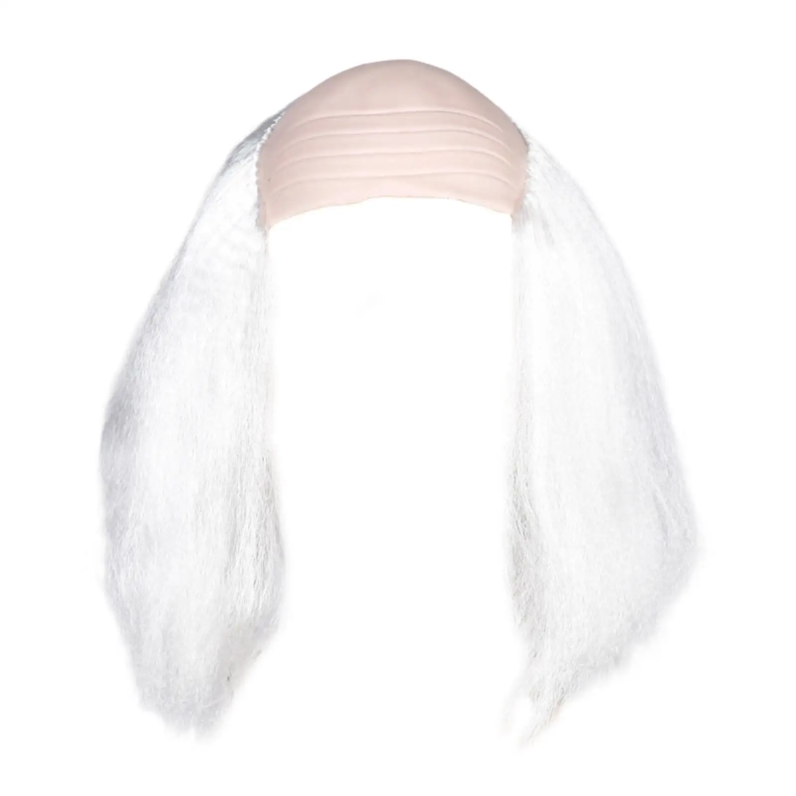 Bonnet de perruque de calvitie pour vieil homme, doux et confortable, facile à entretenir, Cosplay d'Halloween pour jeux de rôle, fête à thème, cadeaux d'Halloween animés