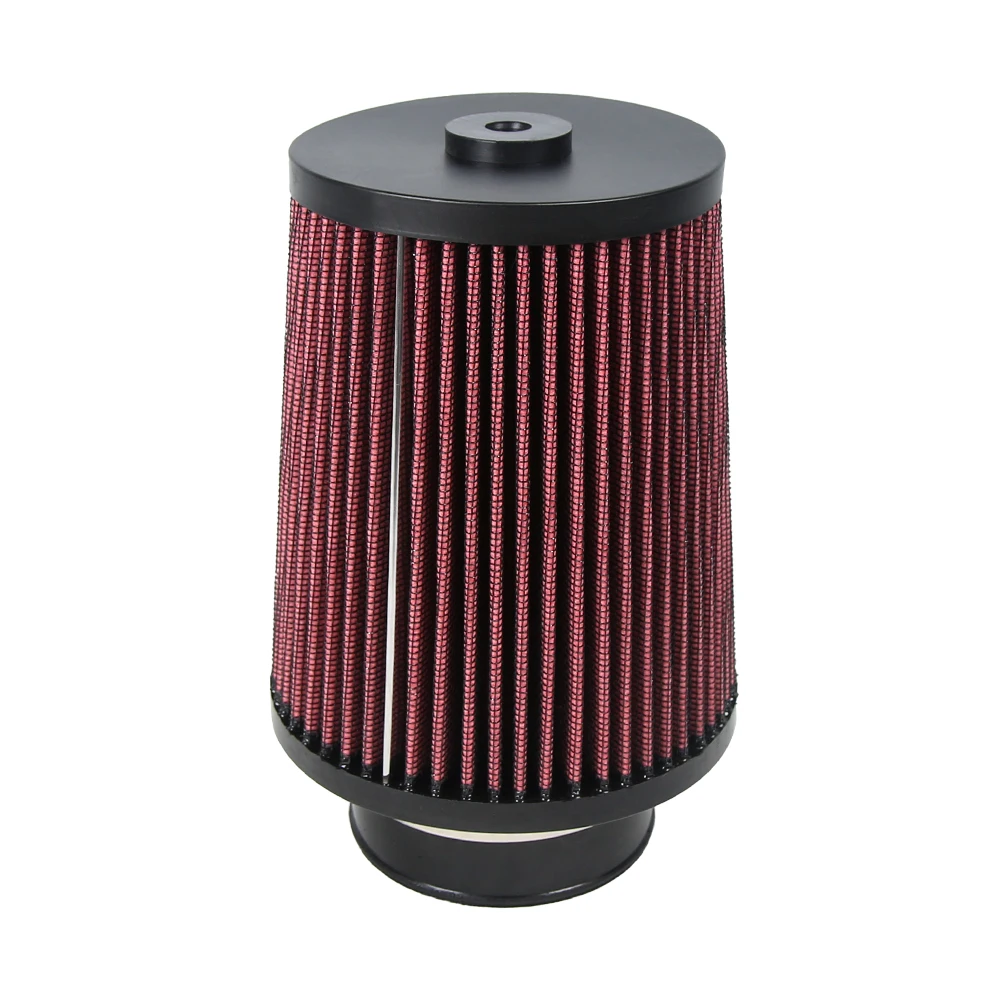 2.75 Inch 70 mm Inlet Cold Air Intake Filter Cone Replacement Replacement Quality Dry Air Filter Red