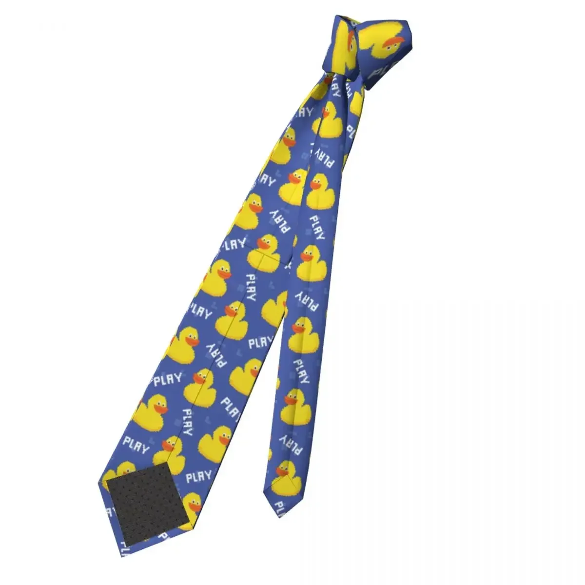 Little Cute Duck Pattern Cartoon Neckties Unisex Polyester Neck Ties for Men Slim Wide Suits Accessories Gravatas Gift