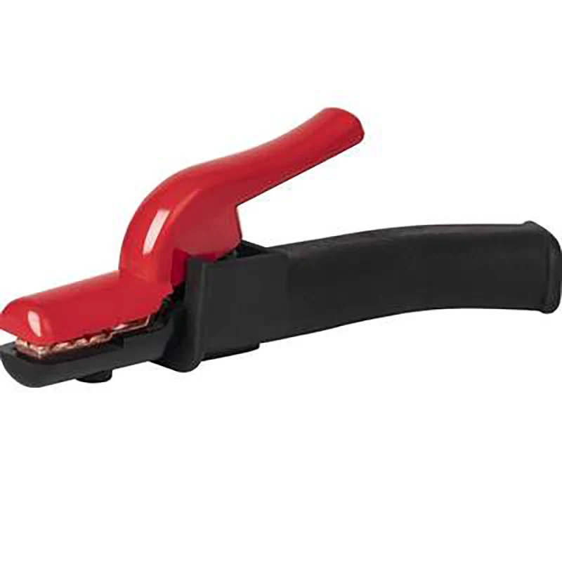 800AMP Welding Electrode Holder Clamp with Soft Ergonomic Handle, Heavy Duty Copper Electrode Holder for Arc MMA Welder