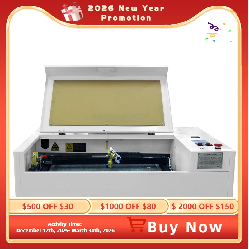 

Настольный лазерный гравировальный станок CO2 600*400 50/60/80/100 Вт поддерживает формат DXF для запечатывания на бытовых и коммерческих машинах