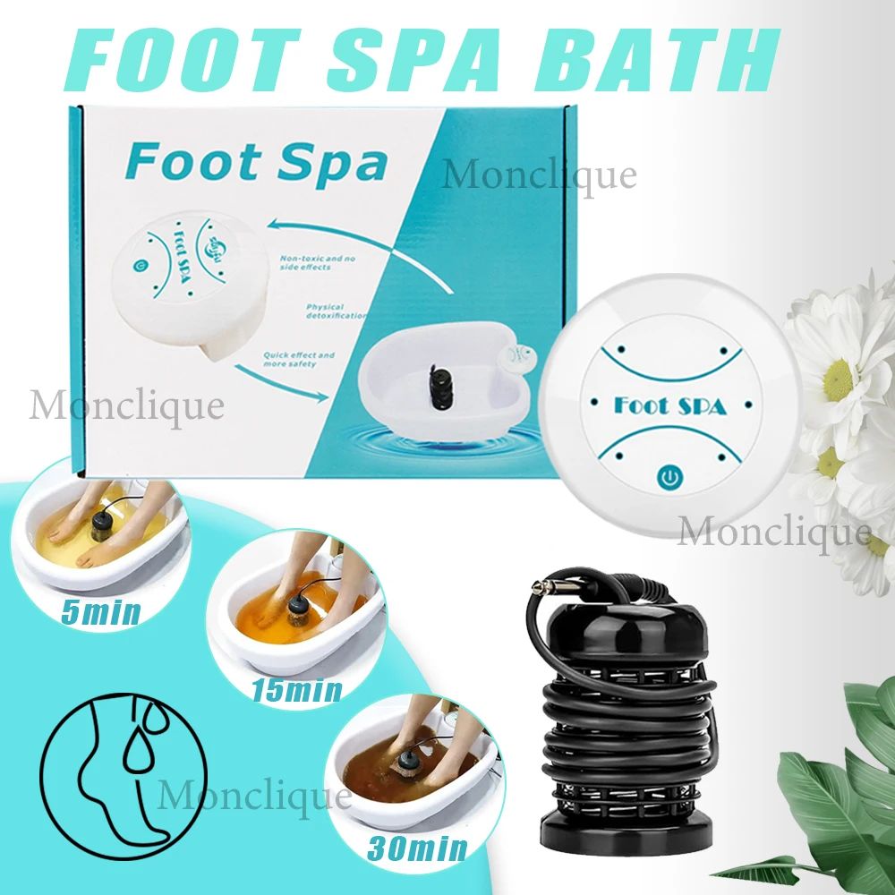 Machine de désintoxication ionique pour les pieds, bain de pieds ionique, machine de désintoxication SPA, machine de bain de pieds électrique, ARRAY Spa Para Pies