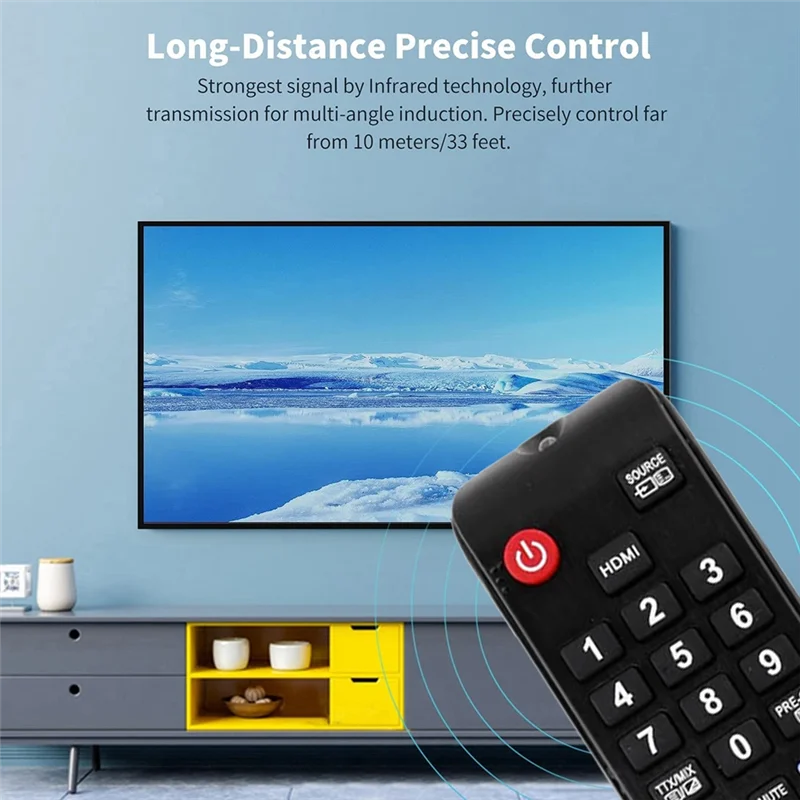 AA59-00581A ersetzen fernbedienung für samsung led lcd tv un32eh4500 un46es6100f un32eh5300 un40eh5300f un40es6100f un46eh5300f