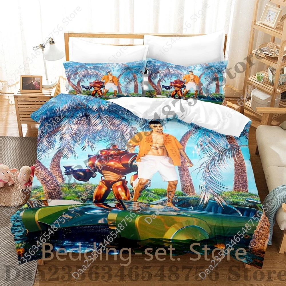 New 2025 Rels B Bedding Set Single Twin Full Queen King Size Bed Set Adult Kid Bedroom Duvetcover Sets 3D Print Anime Bed Sheet