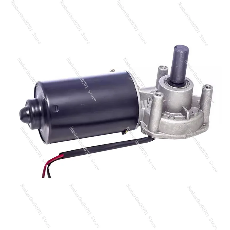 12V 80W 30Rpm DC Worm Gear Motor DC Gear Motor Copper Gear