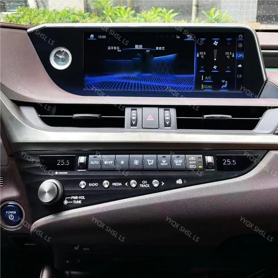 

12.3” Android Car Radio For Lexus ES 2022 2Din Audio Receiver Auto Stereo Multimedia Player GPS Navig Headunit Carplay