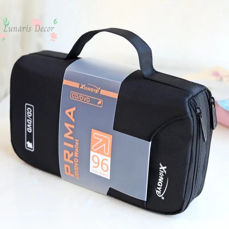 

Cross-border hot sale 96 pieces Plastic CD bag Thickened car CD bag DVD disc bag Album disc storage box