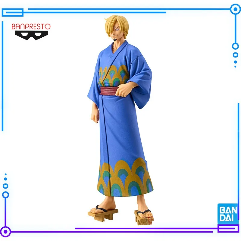 Оригинальный оригинальный банно-скоростной аниме слитный DXF серии Grandline Sanji халат 17 см коллекционные модели игрушечные фигурки в подарок