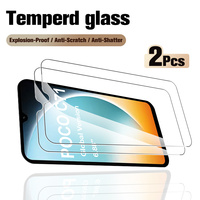 2Pcs HD Tempered Glass For Xiaomi Poco C71 Protective Glass For Poco C71 C 71 71C 6.88 Inch Screen Protectors Safety Films Cover