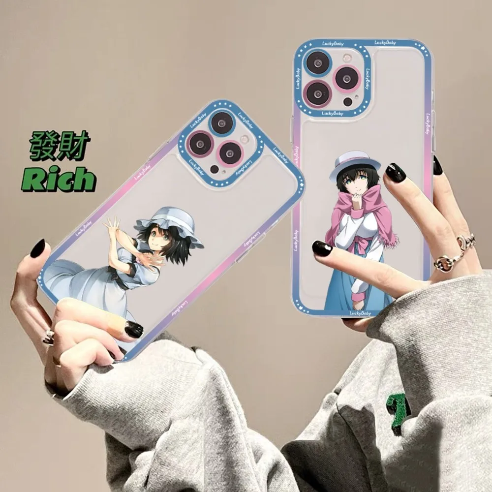 Steins Gate Okabe Anime Phone Case For Redmi 7 8 9 A For Redmi Note 5 7 8 9 10 11 Pro Max 4G 5G Funfas