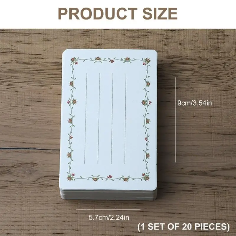 Y5LB 20Sheets Blank Art Cards 2.24x3.54Inch For Drawing Crafting Journaling Scrapbook