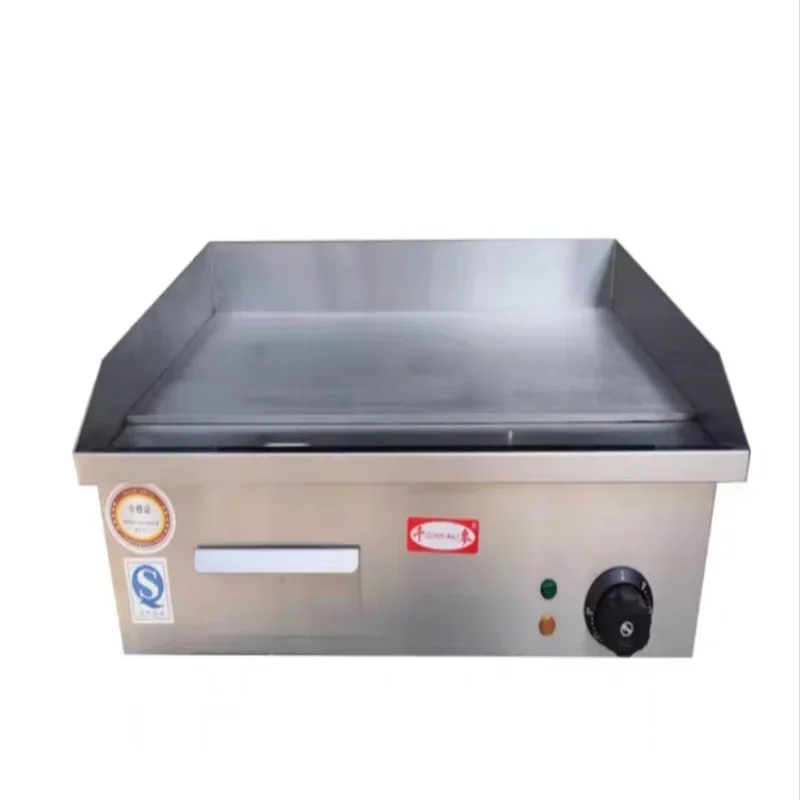 

GH-818A Commercial Electric Heated Flat Grilling Furnace Pancake Teppanyaki Grilled Squid Fried Steak Fried Rice Equipment