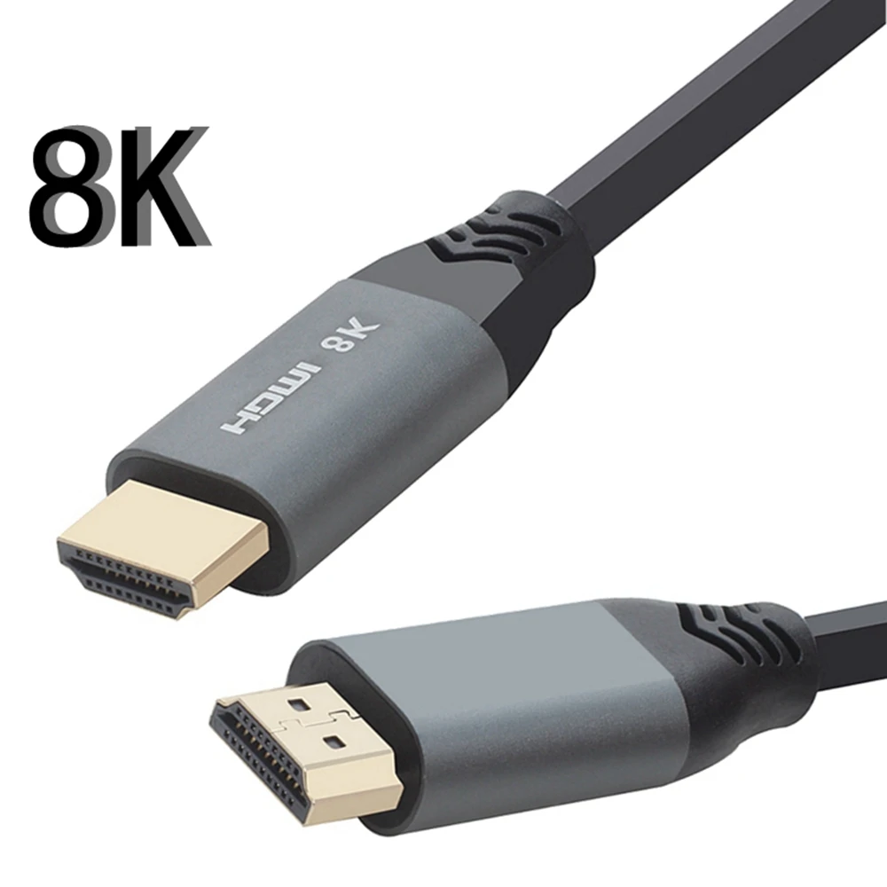 8K@60Hz HD video cable HDMI cable 2.1 PS game console TV set-top box connection projector 0.5M 1M 2M 3M