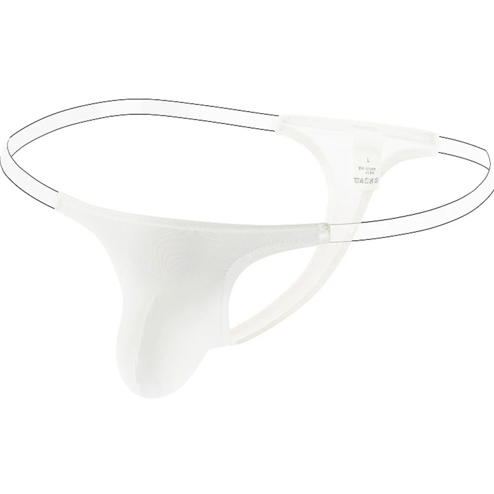 Black Sexy Underwear Sexy Transparent Thongs Breathable Underwear Bulge Pouch Thongs Design Brief Style Classic Theme