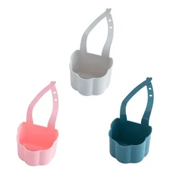 Useful Kitchen Sink Shelf Soap Sponge Drain Rack Home Organizer Silicone Storage Basket Bag Bathroom Holder Sink Kitchen Tool