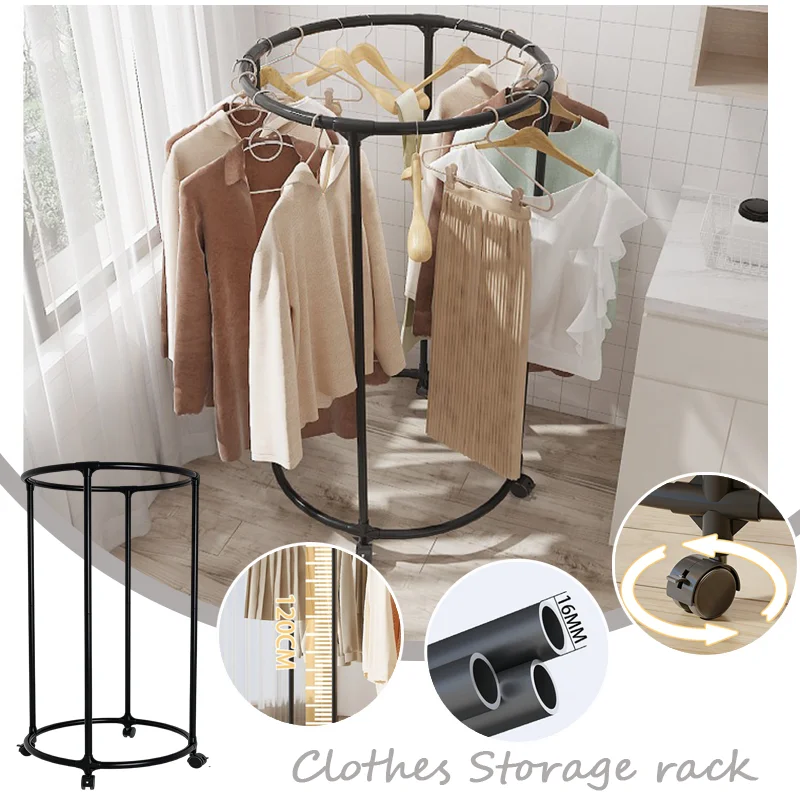 suporte-de-roupas-redondo-multifuncional-de-chao-360-°-varal-rotativo-movel-com-rodas-organizador-de-lavanderia-para-uso-interno-e-externo