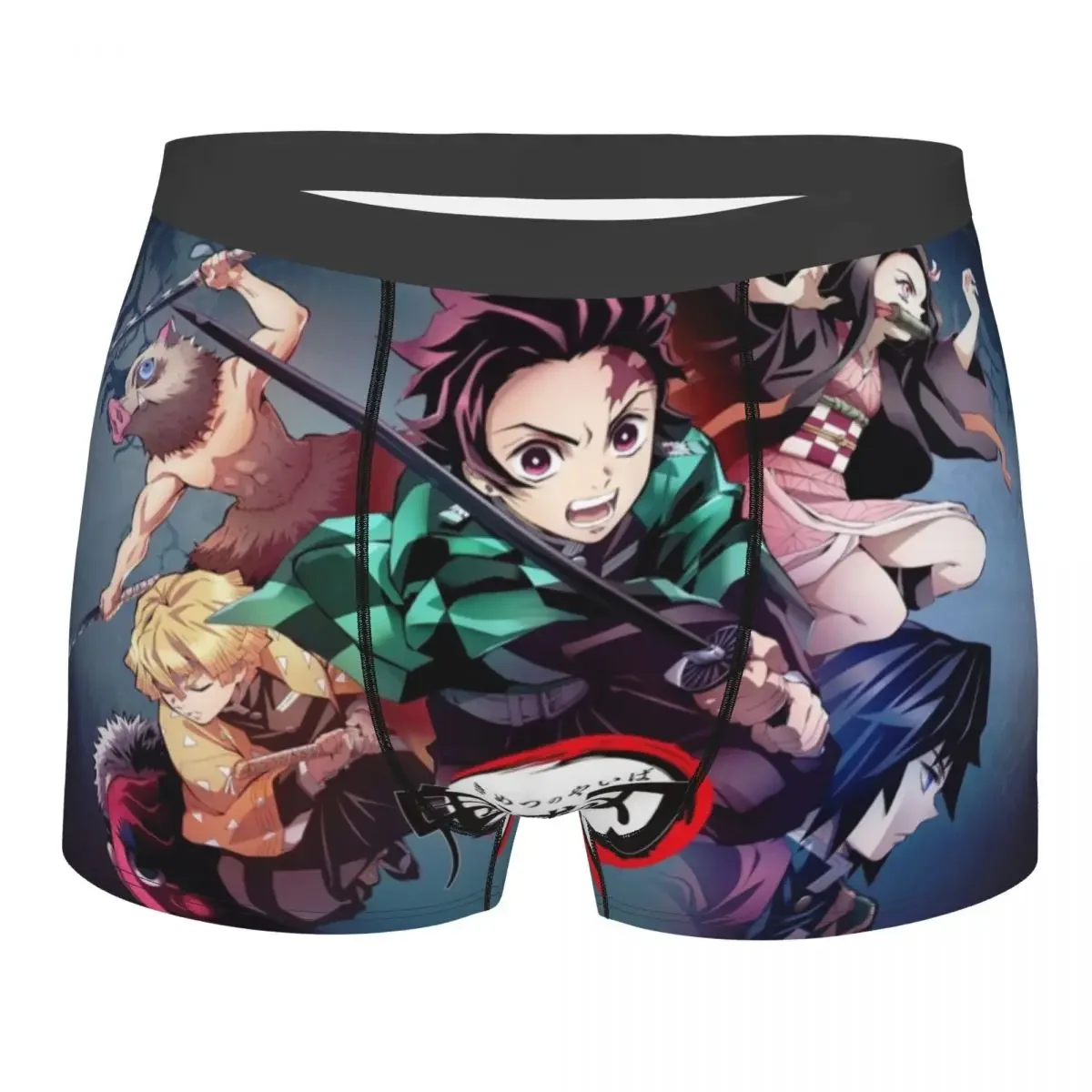 

Крутые боксеры Tanjiro Kimetsu No Yaiba манга, шорты, трусы, мужские трусы, удобное нижнее белье, боксеры No Yaiba из аниме, нижнее белье