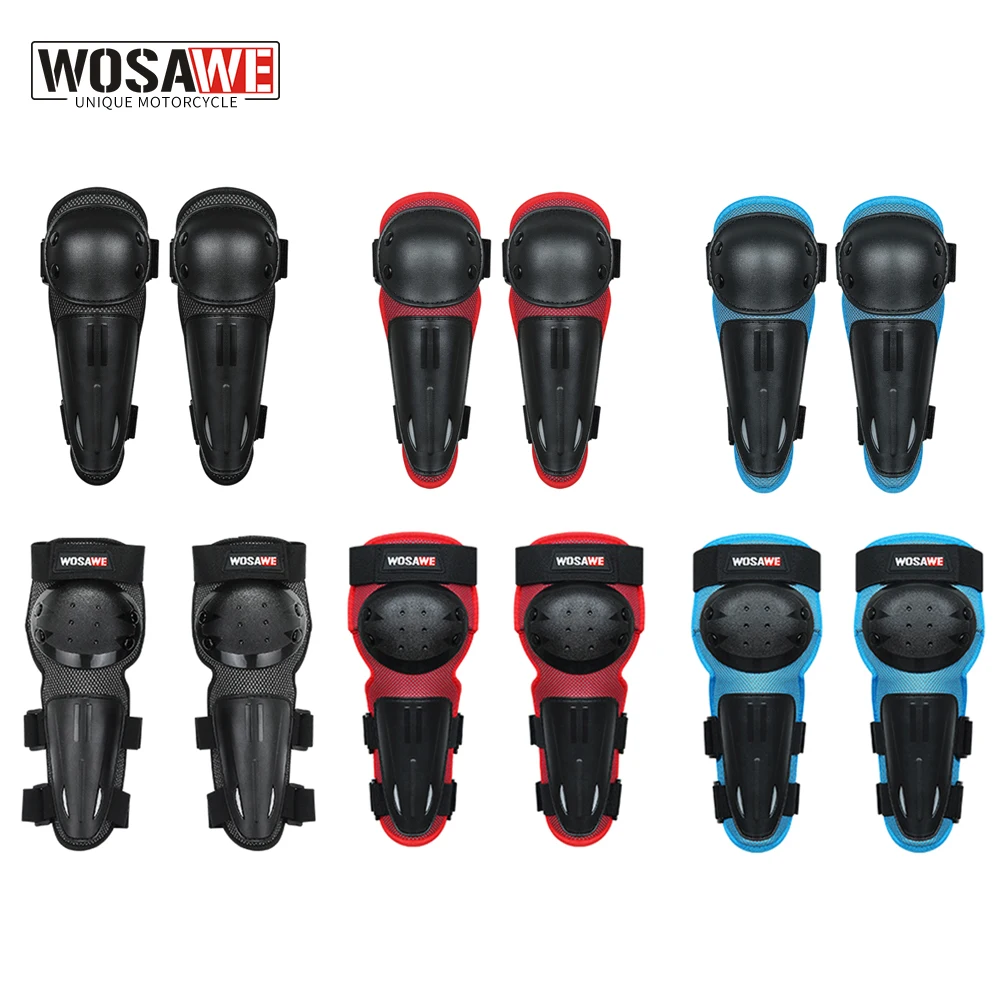 WOSAWE Kids Knee Pads Elbow Guards Moto Protective Gear Children Outdoor Sports Roller Skates Cycling Soccer Safety Protector