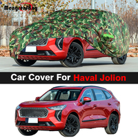 Full Camouflage Car Cover For Haval Jolion 2020 2021 2022 2023 SUV Outdoor Anti-UV Sun Snow Rain Wind Prevent Cover Waterproof