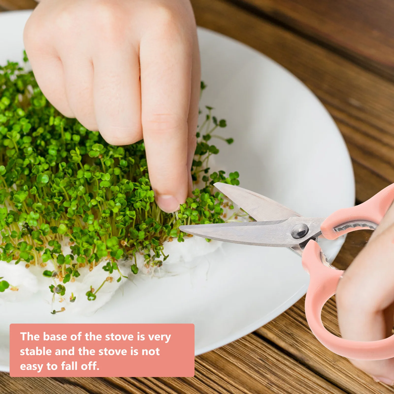 1 مجموعة الفولاذ المقاوم للصدأ مقص أغذية الأطفال متعددة الوظائف المطبخ القص لقطع الدجاج المعكرونة البيتزا الخبز الفاكهة الخضروات #2