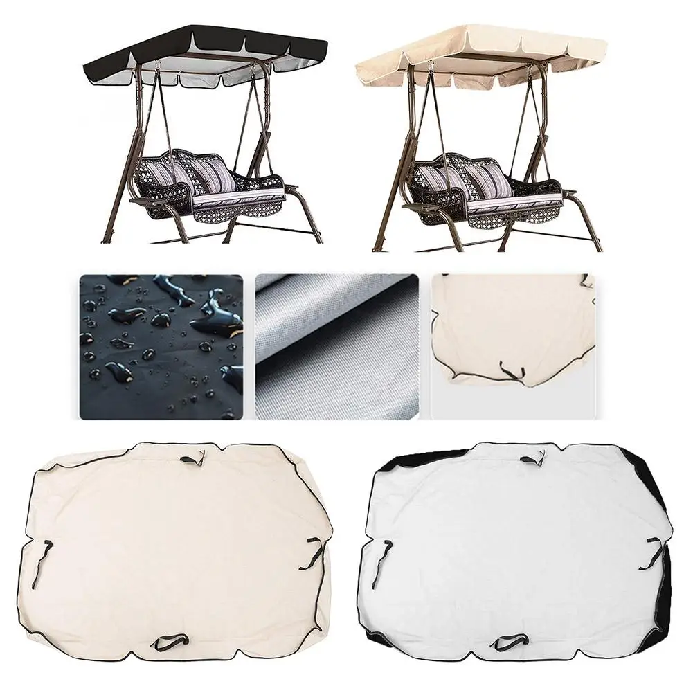 

Outdoor Swing Sunshade Anti-snow Anti-freeze, Sunproof Garden Oxford Material Courtyard Sunshade And Waterproof Swing Roof V5N1