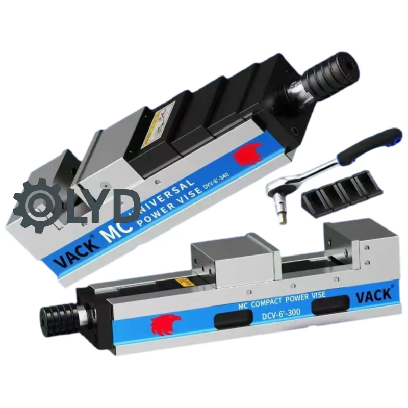 Precision Hydraulic CNC Milling Angle Lock Bench Vise Booster 6 8 Inch Metal Processing Equipment Accessories