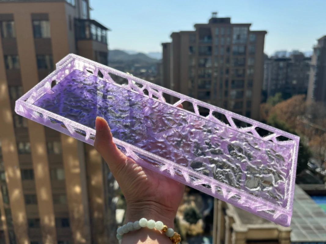 

Mad60/wooting Keyboard Case Custom Transparent 3D Printing Hm66/win60 Keyboard Base Plate Hollow Shell Game Accessories Teclado