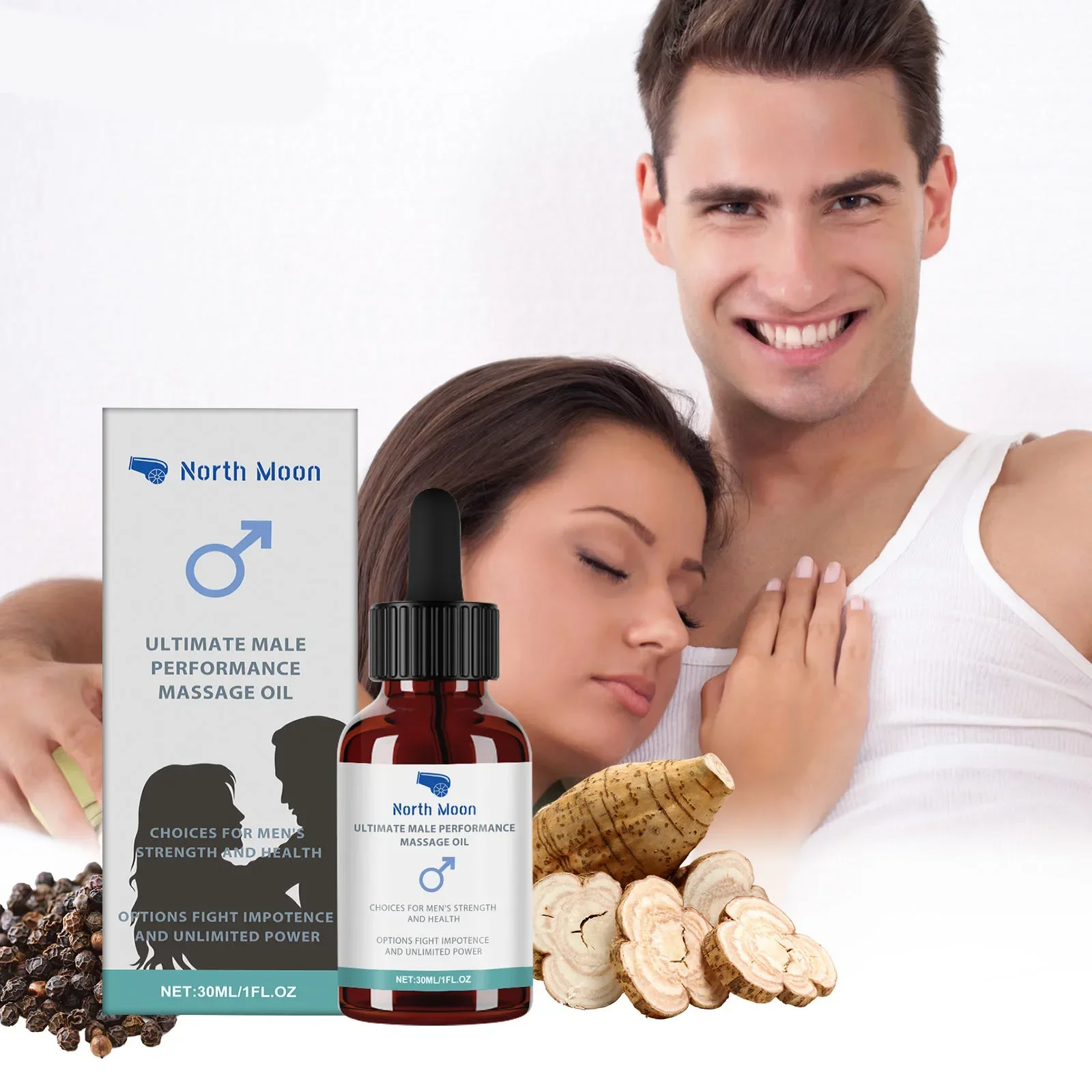 Ultimate Male Performance Massage Oil