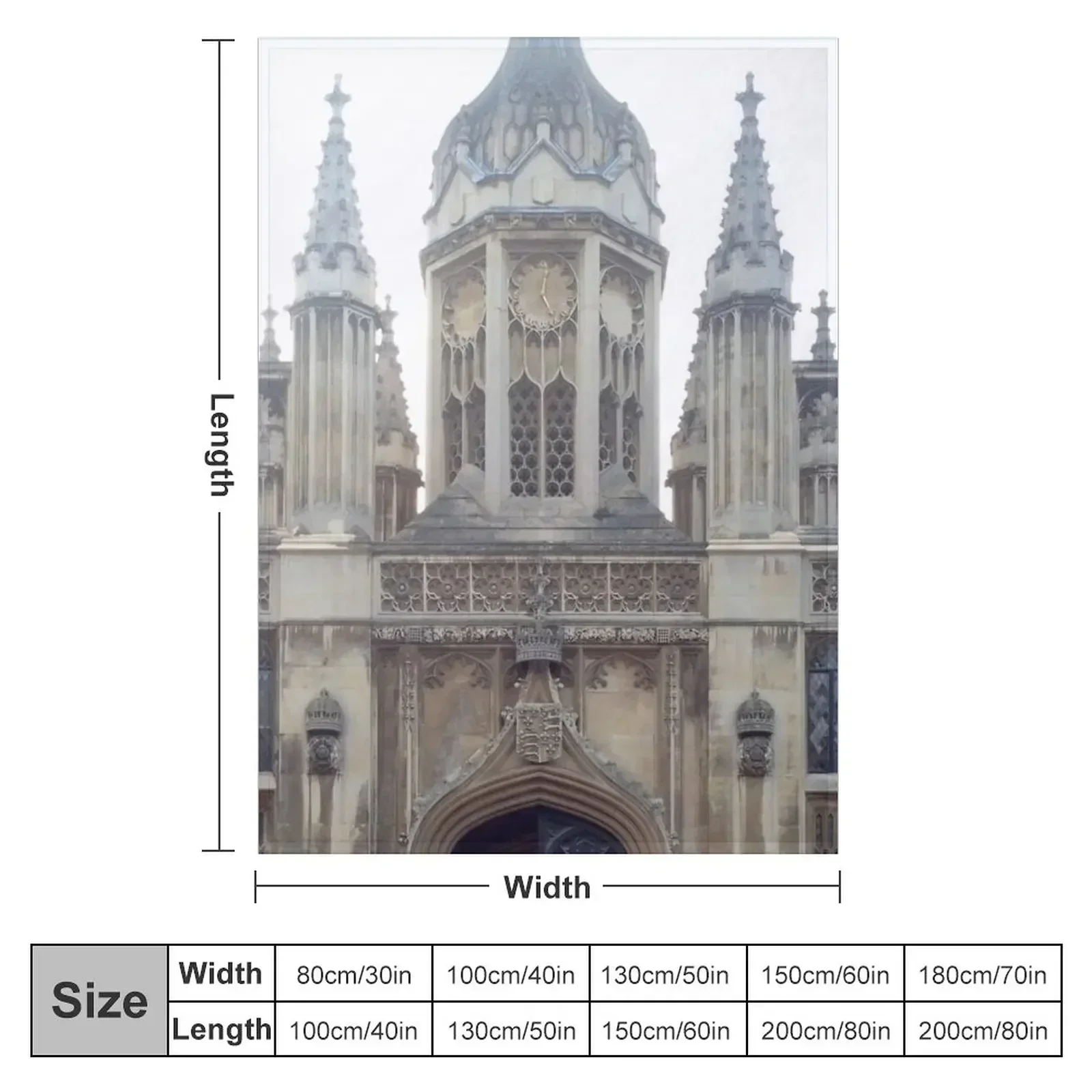 New Kings College Cambridge Throw Blanket For Decorative Sofa Blankets Sofas Of Decoration halloween Personalized Gift Blankets