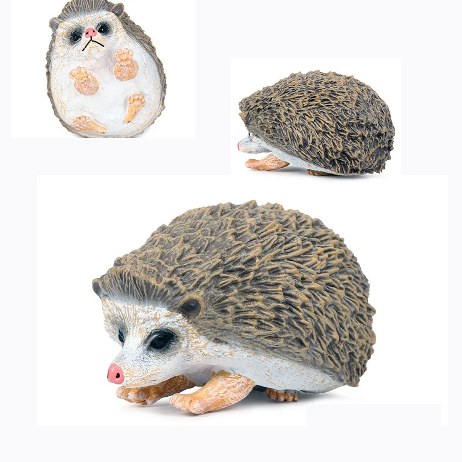 Figurines d'animaux de la jungle et du zoo en plastique, modèles de jouets kasgehog, décoration de gâteau, cadeau de collection, faveur de fête, décoration d'intérieur réaliste