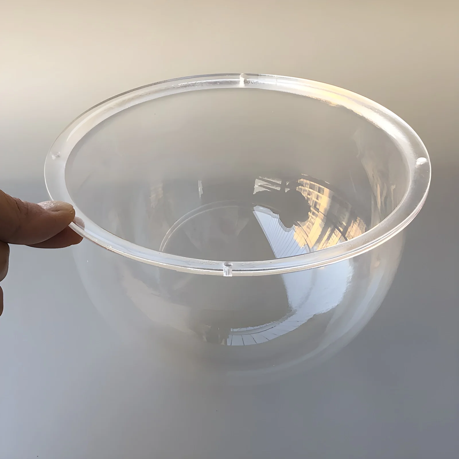 

6 Inch/152mm Weatherproof Security Camera Protective Cover Clear Dome Cover Cat Toy Bed Acrylic Nest Pet Hammock Skylight Window