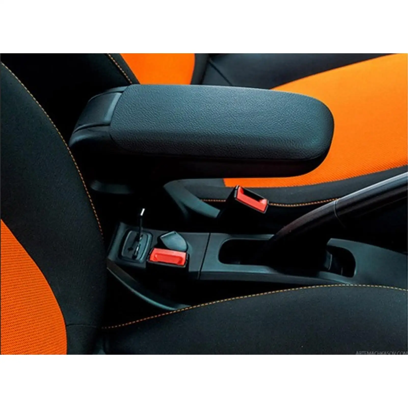 Car Grab Handle Central Armrest Box with Cup Holder for Mercedes for Smart Fortwo Forfour 453