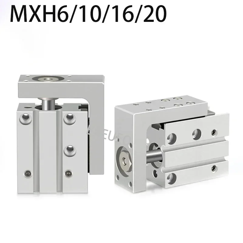 MXH HLH MXH6 MXH10 MXH16 MXH20 Precision Pneumatic Cylinder Linear Side Rail Guide Rod