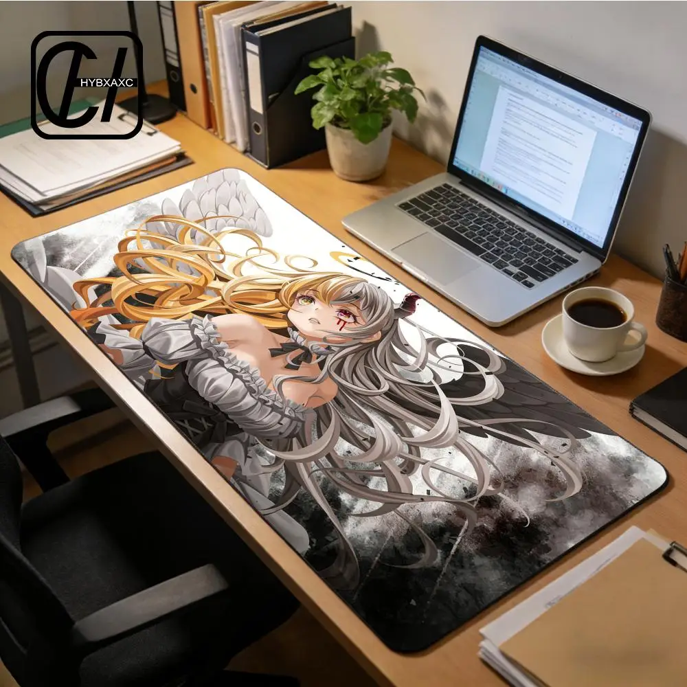 

Cute Anime Angel Girls Mouse Pad Non-slip Rubber Gamer Balance Computer Mat Decoracion Deskmat Laptop Office Large XAXC