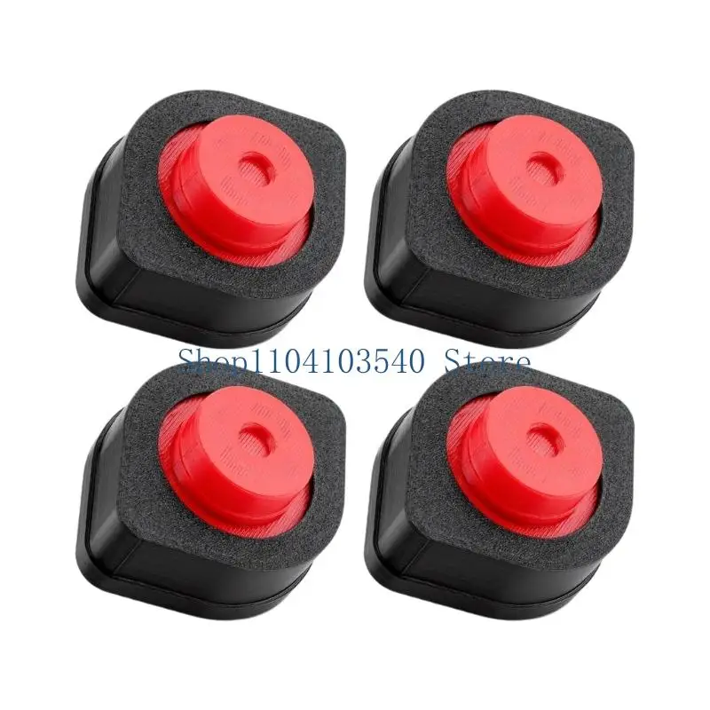 02DC 4Pcs Plastic Feet 3D Printer Foot Pad Antislip Shock Absorbing Pad Feet Upgraded Replacement for U1 Accessories
