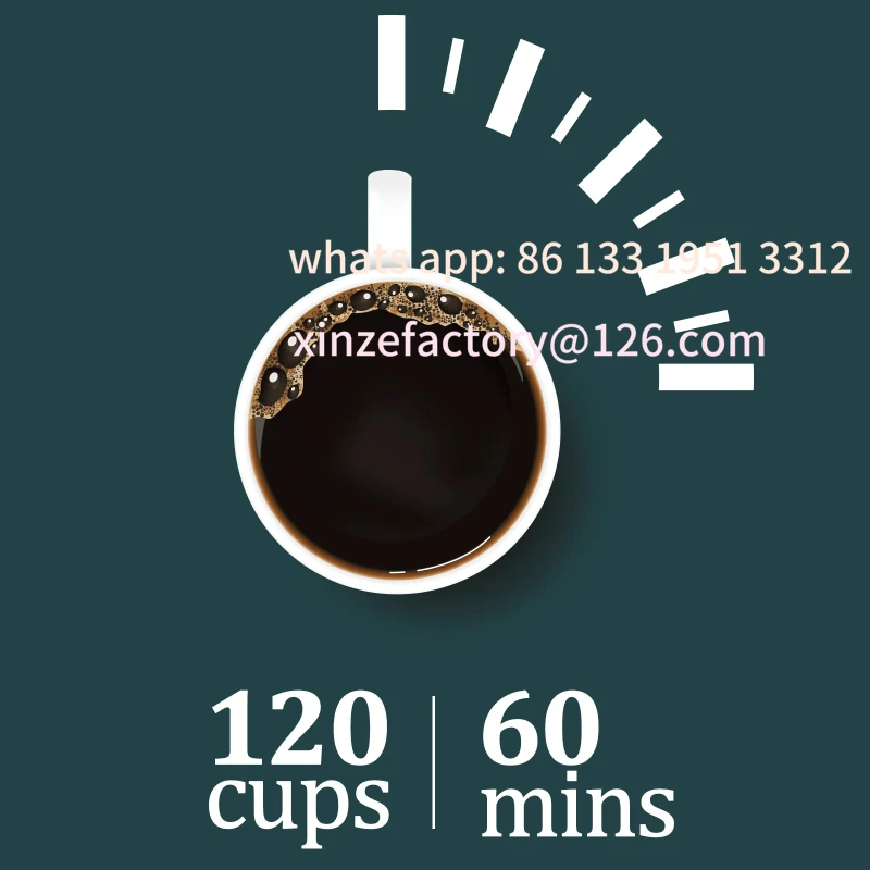 

Customizable Commercial Coffee Urn, Fast Brew Stainless Hot Water Dispenser, Coffee Dispenser Electric, Hot Water Urn