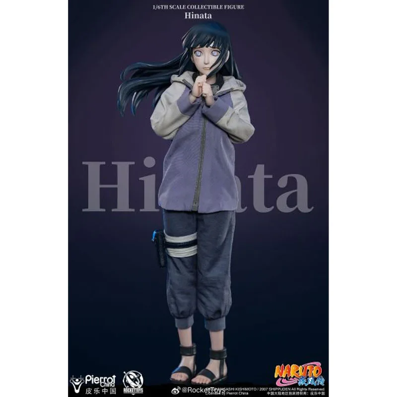 Naruto Original Shippuden ROC-006 Hyuga Hinata 1/6 260mm Anime Action-figuren Spielzeug für Jungen Weihnachten Geschenk Sammeln Modell