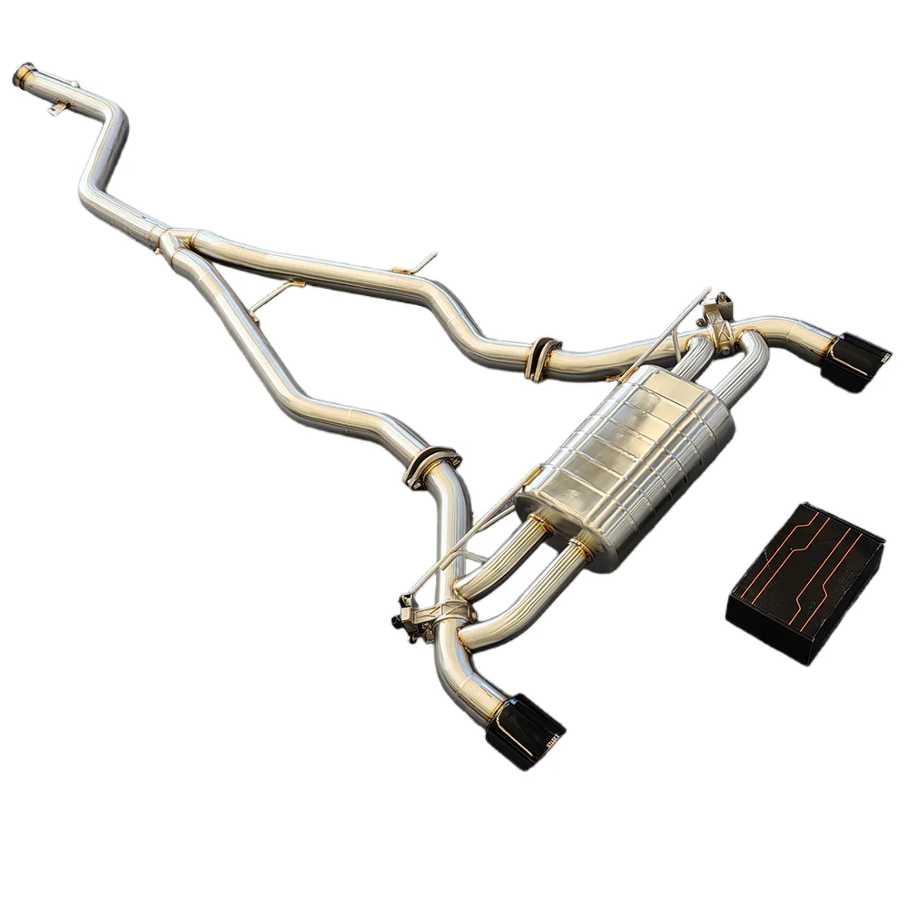 Race Performance Catback Muffler for Z4 G29 M40i 3.0 2019-2024 Tuning Valvetronic Exhaust System Y Mid Pipe Muffler - view 2
