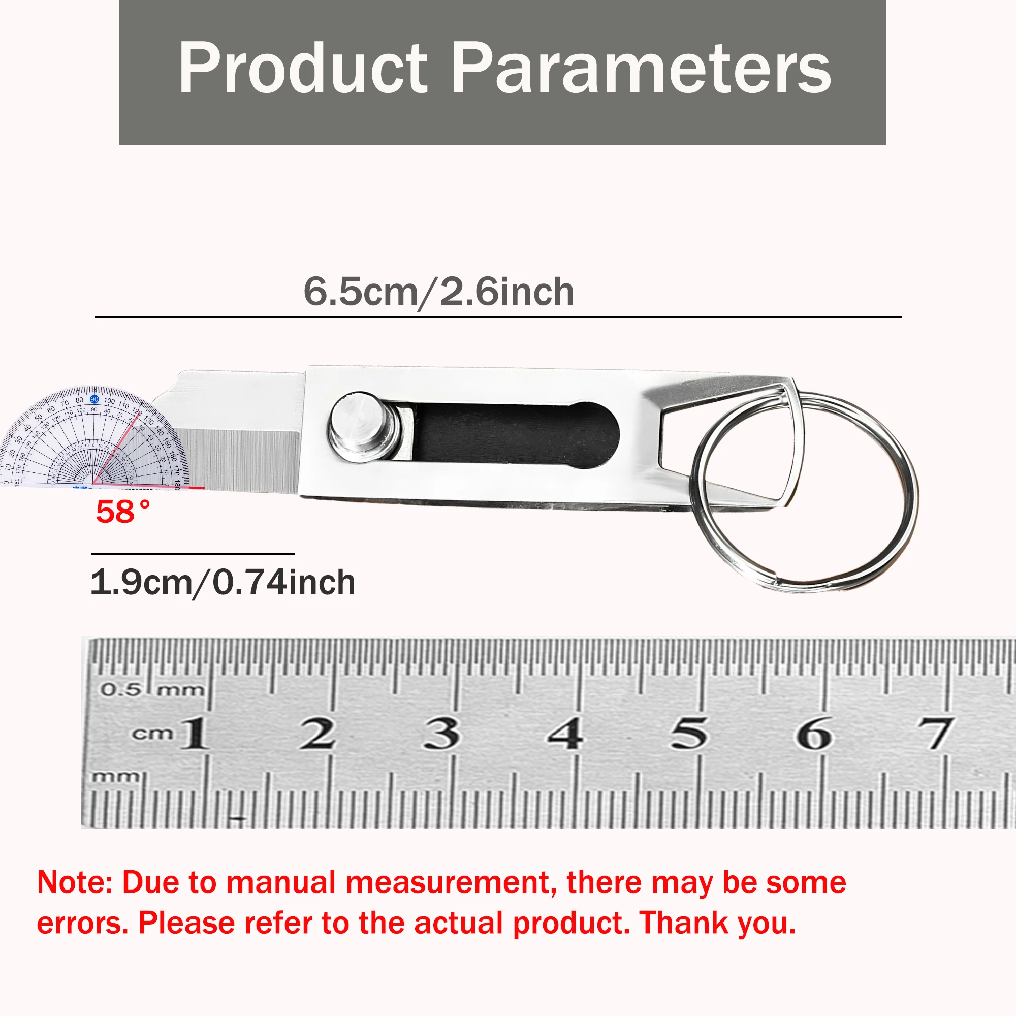 Mini Push Knife Outdoor Pocket Knife Push Keychain Utility Knife Unpacking Express Package Utility Gadgets Outdoor Tool