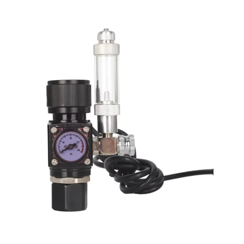 

Cube Aquarium Aluminum CO2 Pressure Regulator