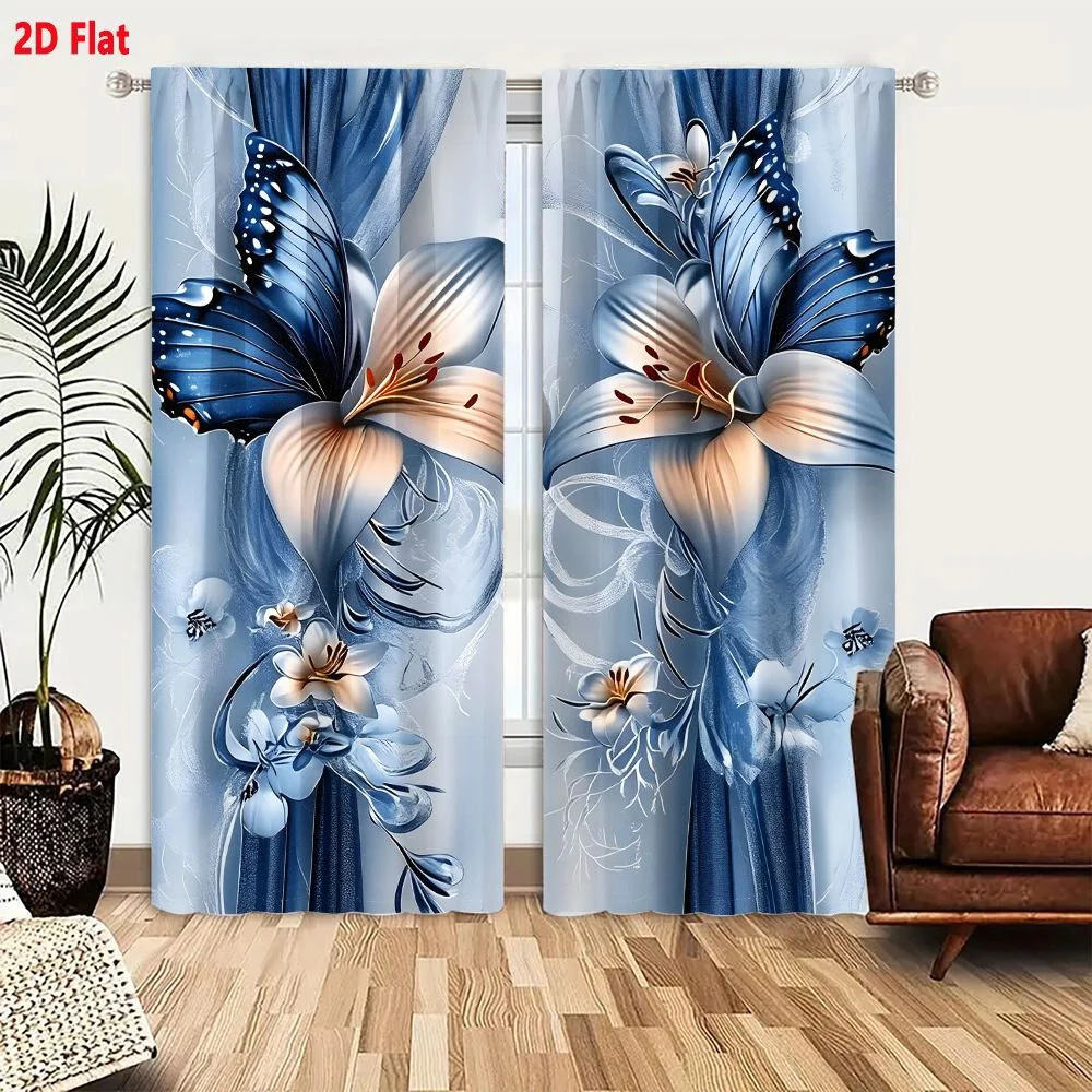 2Pcs Curtains Please provide the product content details so I can generate the title for you. Window Drapes for Bedroom Room Dec