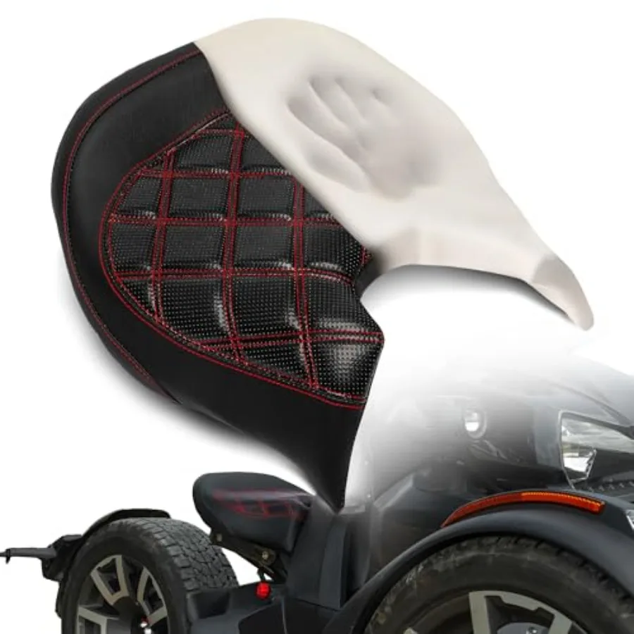 

Сиденье водителя для Can Am Ryker, черное широкое и высокое комфортное сиденье водителя, совместимое с Can Am Ryker 600 900 Sport Rally Edi