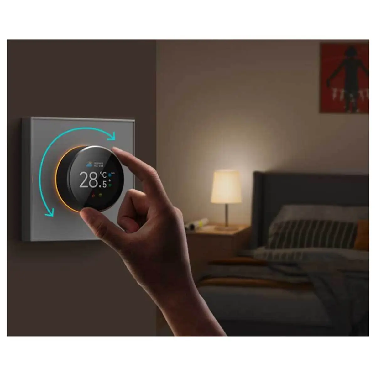 【MUST-HAVE LIST】 Tuya WiFi Thermostat Smart Knob Thermostat Water Boiler Electric Heating Temperature Controller WiFi Thermostat