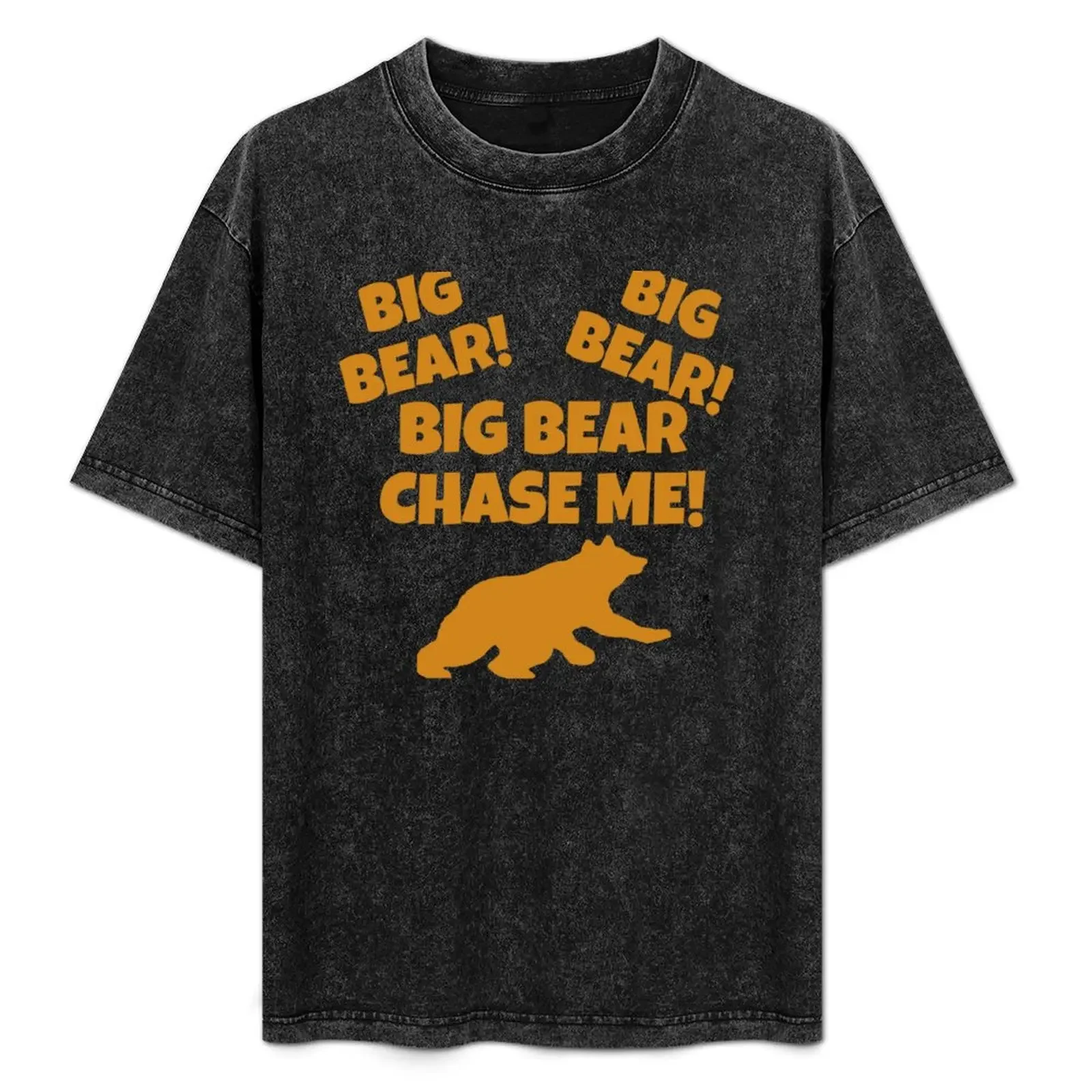 Big Bear Chase Me! T-Shirt customizeds oversizeds custom shirt essential t shirt mens designer clothes